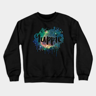 Yuppie Funny 80's Design Crewneck Sweatshirt